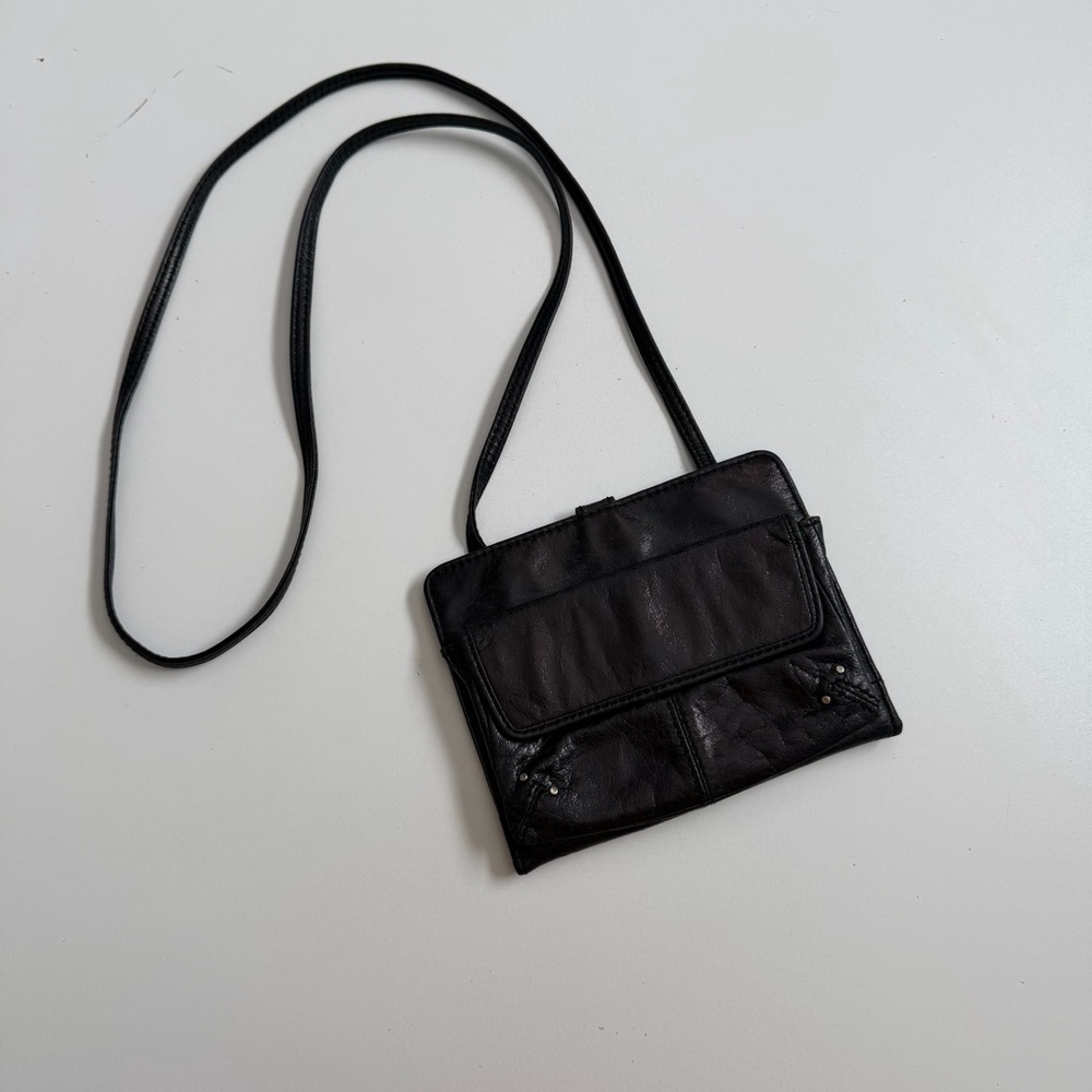 Hobo Purse Crossbody Wallet Phone Pocket ID Card Slot Magnetic Green Metallic